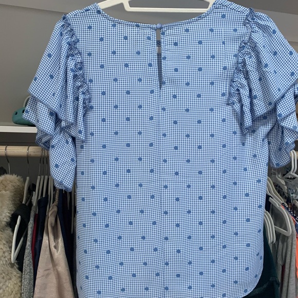 Women’s Blue Top Size S - Picture 2 of 3